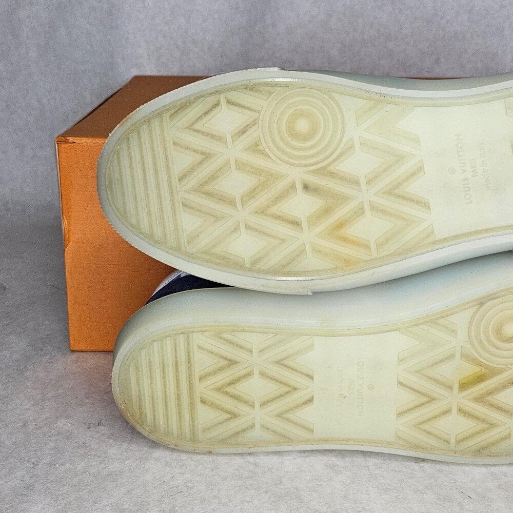 Louis Vuitton Low Top Ollie Watercolor Blue Sneakers Shoes with Box Size 9.5-10 - Picture 16 of 16